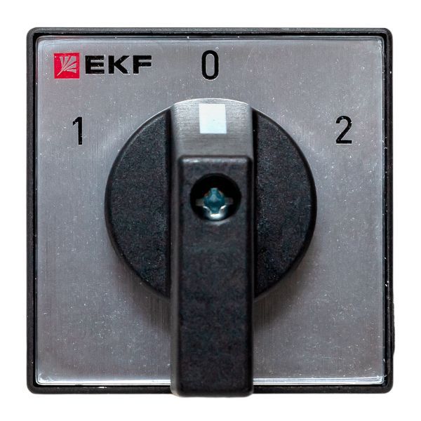 Переключатель кулачковый ПК-1-43 3п 63А "1-0-2" IP65 EKF pk-1-43-63-65