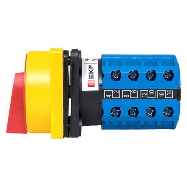 Переключатель кулачковый ПК-1-24 10А 4п "1-0-2" с блокировкой IP65 PROxima EKF pk-1-24-10-a65
