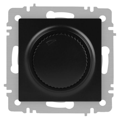 Светорегулятор поворотный СП Accent 6-401-05 600Вт 230В IP20 антрацит Intro Б0063679