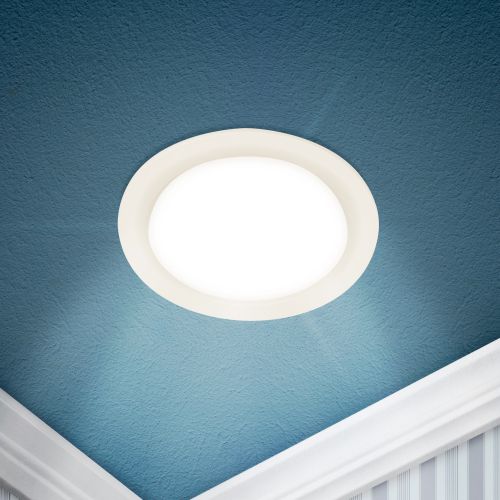 Светильник светодиодный LED 17-15-3K 15Вт 3000К встраив. круглый ЭРА Б0057422