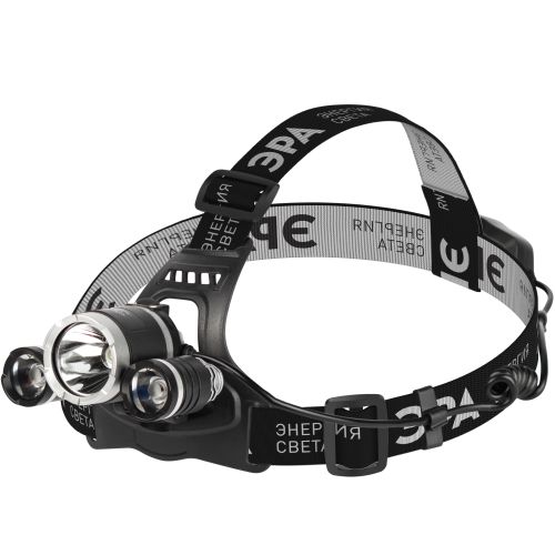 Фонарь аккумуляторный налобный GA-809 8Вт 3SMD CREE High Power Headlamp алюм. Эра Б0056111