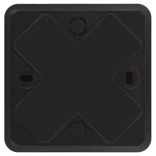 Коробка распаячная 75х75х20мм без клеммы IP40 черн. BS-B-75-75-20 Эра Б0061803