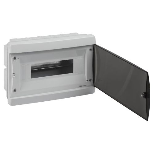 Корпус встраиваемый COMFORT ЩРВ-П-12 IP40 пластик. прозр. крышка бел. bf12cw Эра Б0067234