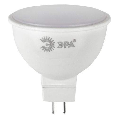 Лампа светодиодная RED LINE LED MR16-5W-865-GU5.3 R 5Вт MR16 софит 6500К холод. бел. GU5.3 Эра Б0045349