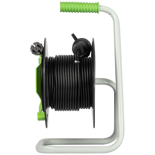 Удлинитель на пластик. катушке 1х20м без заземл. 10А IP44 GREEN LINE GAZ-2x1-20m ПВС 2х1 Эра Б0065120