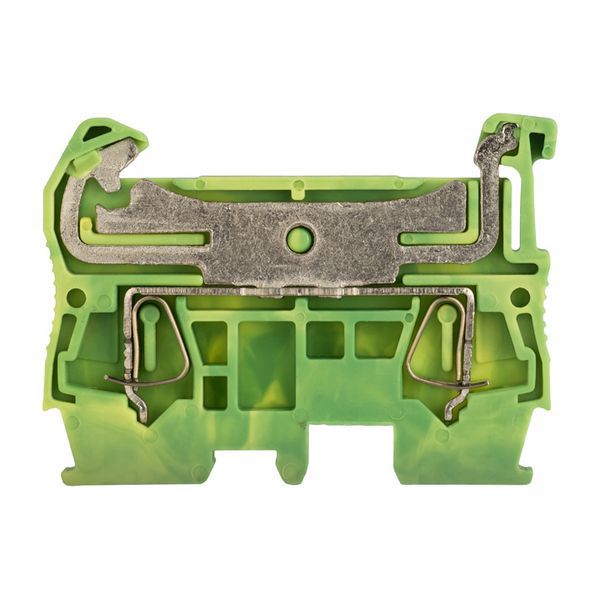 Колодка клеммная ST-1.5 земля пружинная EKF plc-jxb-st-1.5-pen