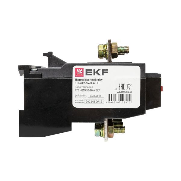 Реле тепловое РТЭ-4355 55-80А EKF rel-4355-55-80