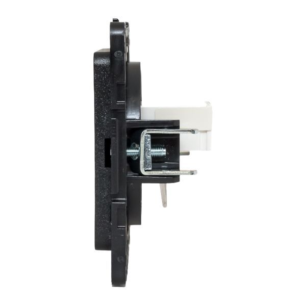 Розетка компьютерная 1-м Стокгольм RJ45 механизм черн. PROxima EKF EZK01-035-10