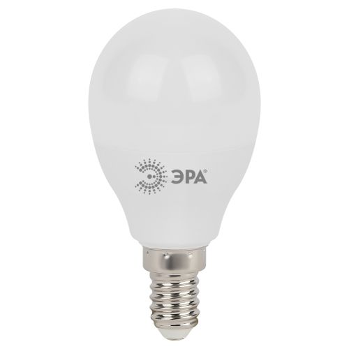 Лампа светодиодная P45-9W-860-E14 шар 720лм ЭРА Б0031411