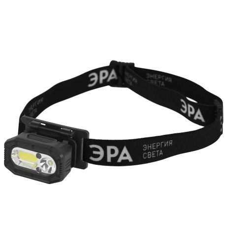 Фонарь светодиодный налобный GA-814 аккумуляторный 5Вт COB+5Вт LED 5 режимов сенсорное управление Эра Б0069577