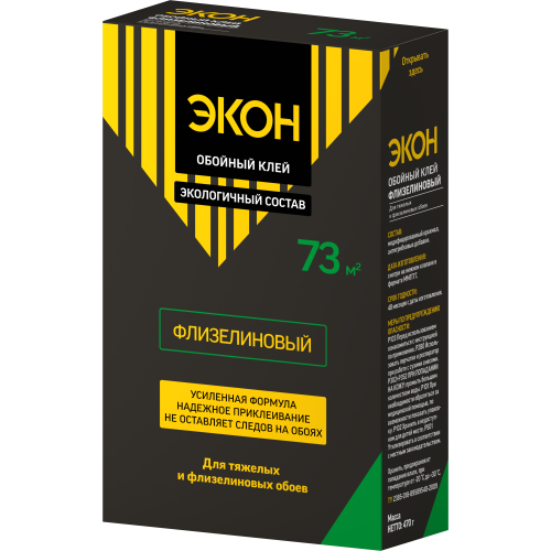 Клей обойный "ЭКОН Флизелиновый" 470г 2077902 Момент Б0048500