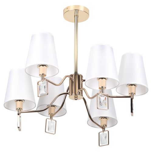 Люстра Cristal 2095-306 6хЕ14 40Вт классика Rivoli Б0062113
