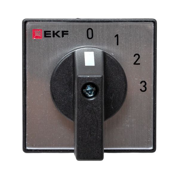 Переключатель кулачковый ПК-1-121 1п 10А "0-1-2-3" EKF pk-1-121-10