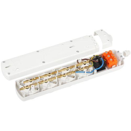 Колодка удлинителя 4-м с заземл. K-4es с выкл. Эра C0045324