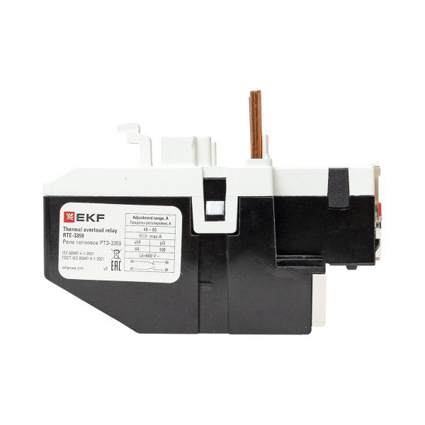 Реле тепловое РТЭ-3359 48-65А EKF rel-3359-48-65
