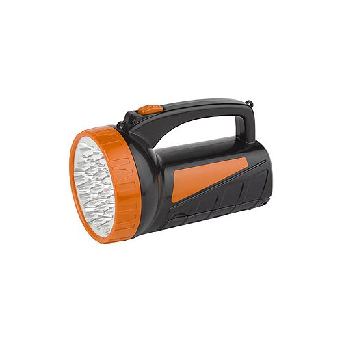 Фонарь-прожектор аккумуляторный TSP19 19 + 18LED аккум. 4В 2А.ч ЗУ 220В (картон. упак.) Трофи C0045552/Б0008436
