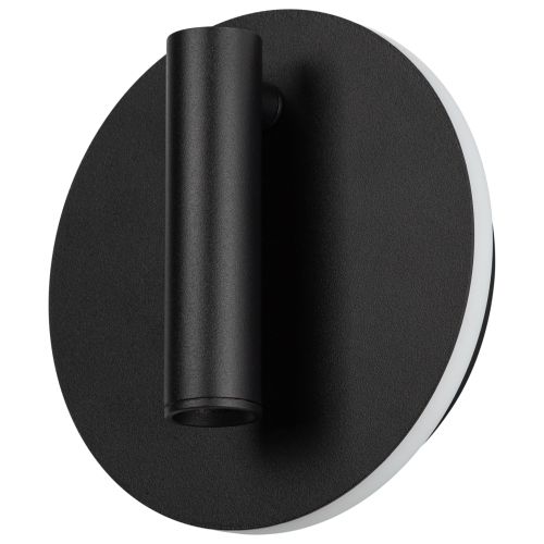 Светильник светодиодный EDGAR WL55 BK COB 5Вт/SMD 7Вт 4000К IP20 интерьерный декоративный черн. Эра Б0062917