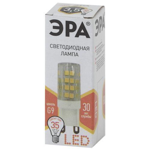 Лампа светодиодная JCD-3.5w-220V-corn ceramics-827-G9 280лм ЭРА Б0027861