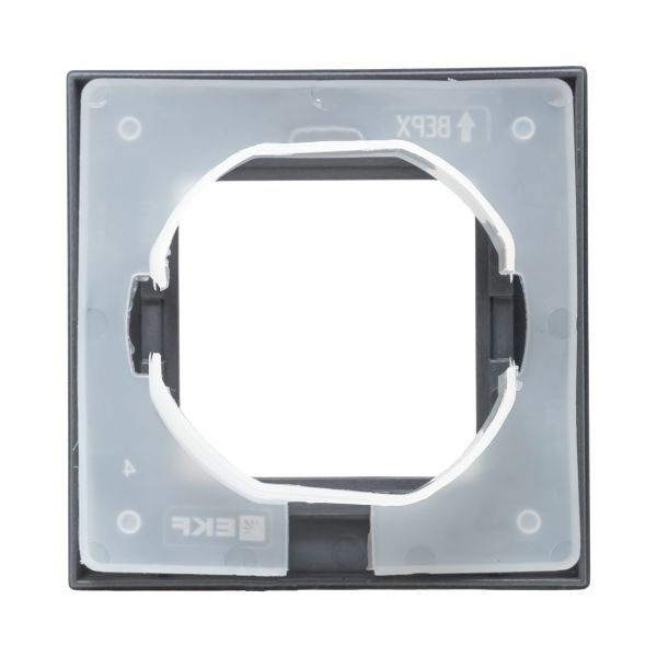 Рамка 1-м Эпика IP44 пластик графит EKF UP1-FPG-01-44