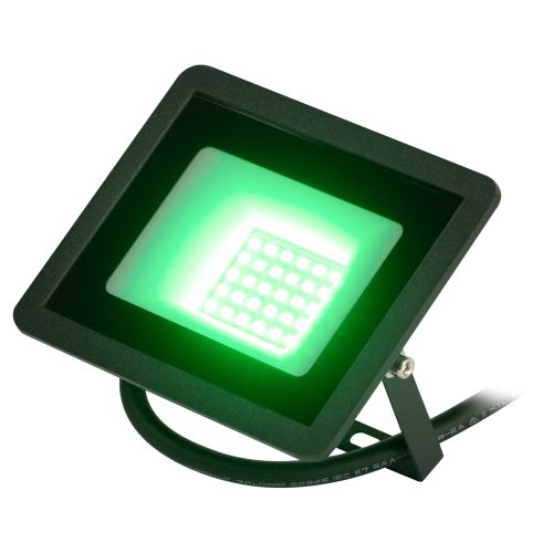 Прожектор светодиодный уличный LPR-025-GREEN-030 30Вт зел. свечение 3000лм IP65 Эра Б0064672