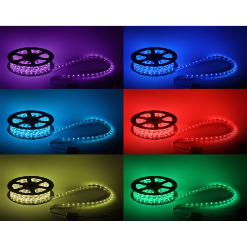 Лента светодиодная LS5050-7.2-30-220-RGB-IP67-20m разноцвет. (уп.20м) Эра Б0043096