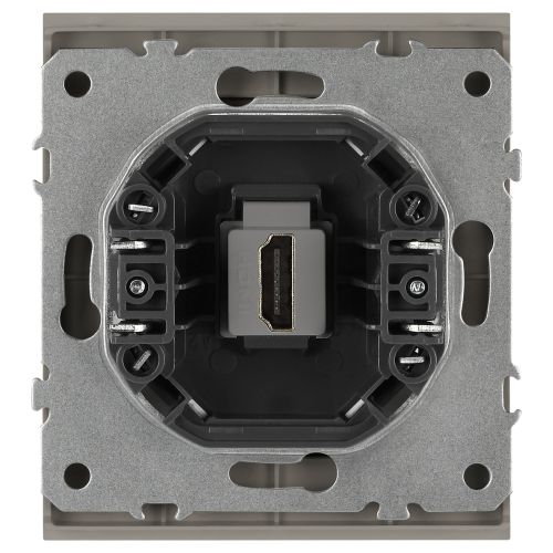 Розетка HDMI СП Arktik 16А IP20 250В титан 16-3114-07 Эра Б0070510