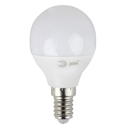 Лампа светодиодная P45-7w-827-E14 шар 560лм ЭРА Б0020548