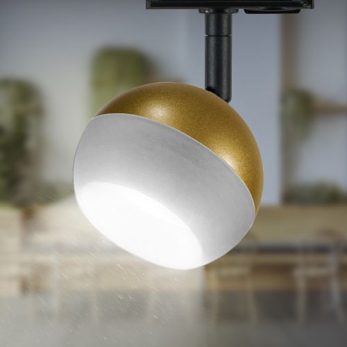 Светильник трековый 1ф TR46 - GX53 MG под лампу GX53 матовое золото Эра Б0054154