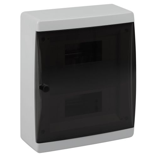 Корпус навесной COMFORT ЩРН-П-18 IP41 пластик. прозр. крышка бел. bs18cw Эра Б0067239