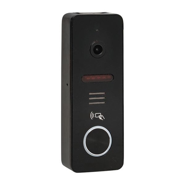 Видеопанель вызывная CPV-02 1000TVL IP65 со считыв. ключей 4пр. черн. EKF int-cpv-02