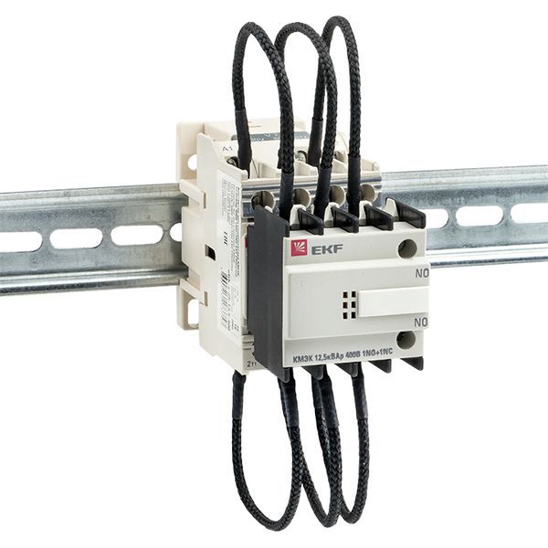 Контактор для конденсатора КМЭК 12.5квар 400В 1NО+1NC PROxima EKF ctrk-s-25-12.5-400