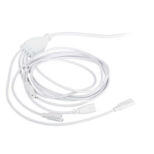 Разветвитель сетевой для фитолампы FITO 4х IEC C7 (2 pin) для подключения 4 светильников Эра Б0061036