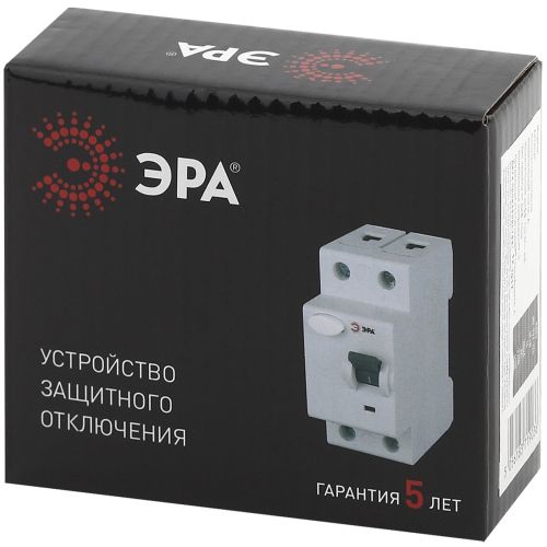 Выключатель дифференциального тока (УЗО) 1P+N 50А 30мА ВД1-63 Pro NO-902-41 ЭРА Б0031886