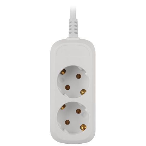 Удлинитель 2х1.5м с заземл. 16А IP20 GREEN LINE UDL-16-215-E ПВС 3х1 Эра Б0065079
