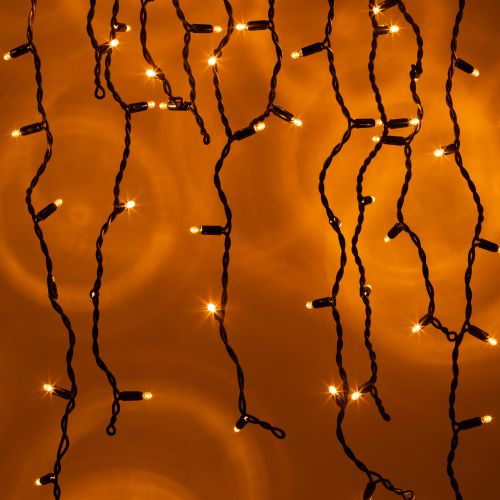 Гирлянда светодиодная "Бахрома" 2х1м 120LED желт. IP65 уличная ERAPS-BZ2 Эра Б0060546