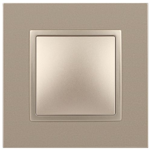 Переключатель 1-кл. СП Elegance 14-1103-04 10А IP20 250В 10AX механизм шампань Эра Б0034226