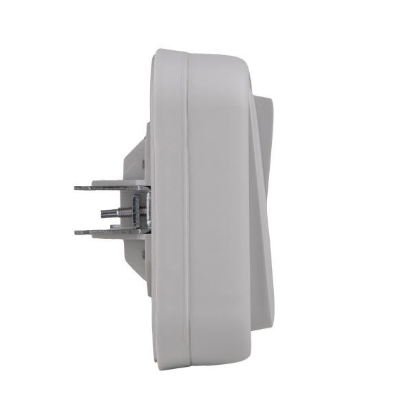 Выключатель 2-кл. СП Бронто 10А IP55 автоматические клеммы сер. EKF BT2-SWG-20