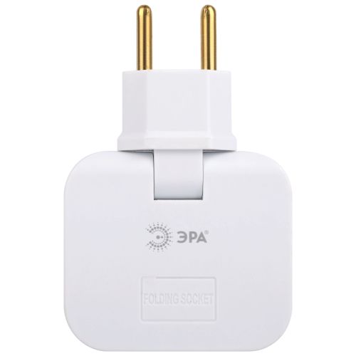 Разветвитель электрический 3-м 10А SPF-3-FL поворотн. бел. Эра Б0069088