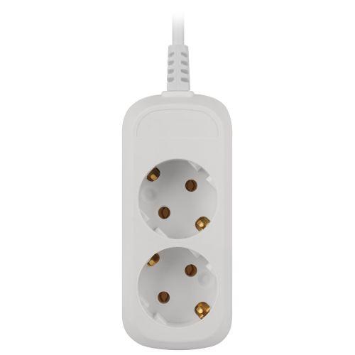 Удлинитель 2х3м с заземл. 10А IP20 GREEN LINE UDL-10-230-E ПВС 3х0.75 Эра Б0064947