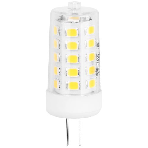 Лампа светодиодная GREEN LINE LED G4-JC-5W-865-12V GL 5Вт капсульная прозрачная 6500К холод. свет G4 12В Эра Б0067146