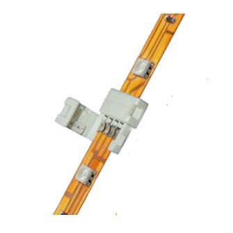 Клемма соединительная UTC-L-4/B20-RGB WHITE 020 POLYBAG для светодиодных лент 5050 RGB 4 контакта IP20 бел. (уп.20шт) Uniel 06607