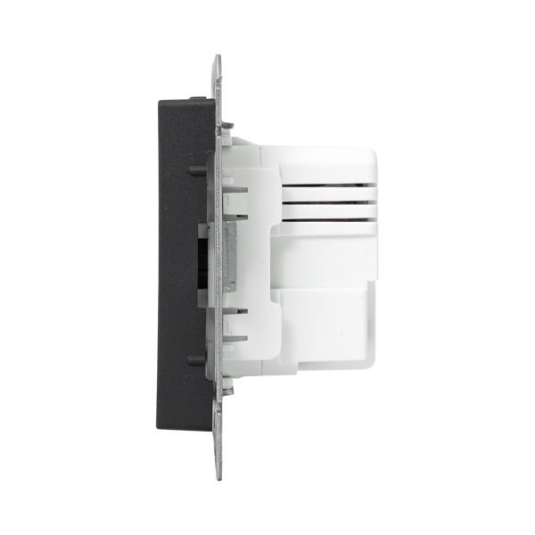 Розетка 2-м СП Эпика USB-C механизм черн. EKF UP1-SOB-2USBC