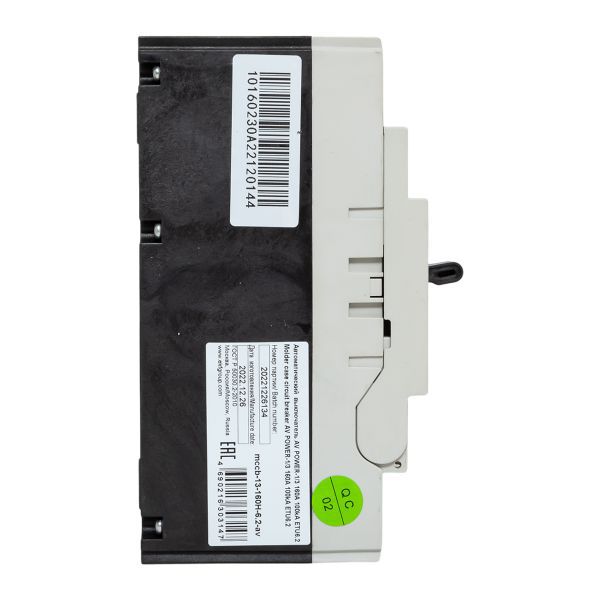Выключатель автоматический 160А 100кА AV POWER-1/3 ETU6.2 AVERES EKF mccb-13-160H-6.2-av