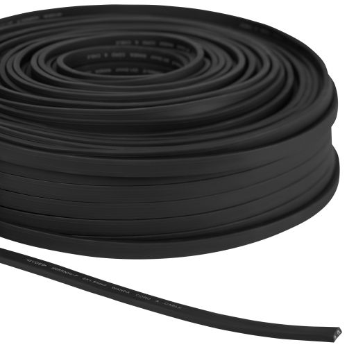Кабель Белт-лайт ERABL-K100 IP65 2 жил. 2х1.5кв.мм каучук медь 220В черн. (бухта 100м) Эра Б0049175