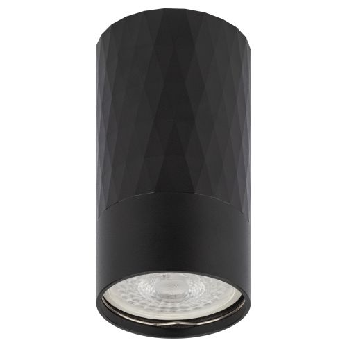 Светильник OL31 BK MR16 GU10 IP20 настен./потолочн. спот черн. Эра Б0056374