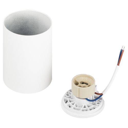 Светильник SCULPTOR OL57 WH MR16 GU10 IP20 настен./потолочн. спот бел. Эра Б0066775
