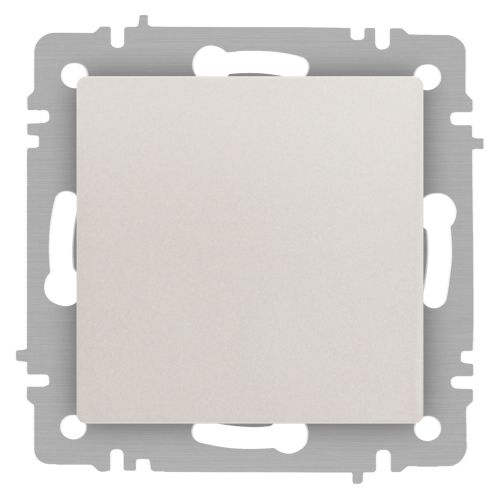 Переключатель 1-кл. СП Accent 6-103-06 10А IP20 250В AL/CU перламутр. Intro Б0063432