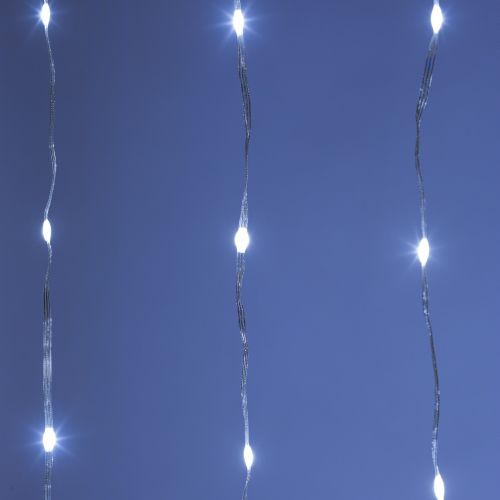 Гирлянда светодиодная "Занавес водопад" 3х2м 200LED холод. бел. IP20 ENIN-200WD Эра Б0060417