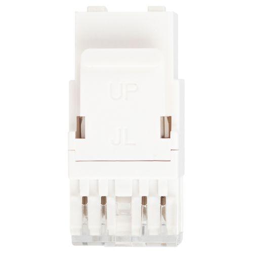 Люк 18-8002-01 коннектор RJ45 CAT6 UTP Keystone бел. Эра Б0063290