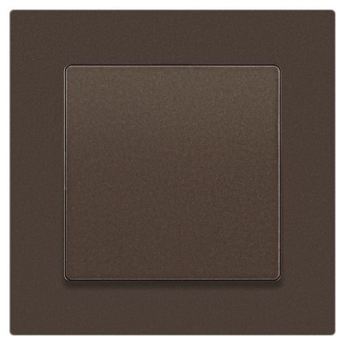 Кнопка Accent 6-109-08 10А-250В IP20 СУ бронза Intro Б0063619